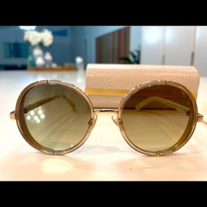 Jimmy Choo Andie round sunglasses 53mm